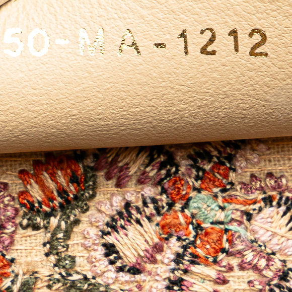 DIOR Medium Petite Fleurs Raffia Book Tote Tote Bag - Picture 6 of 7